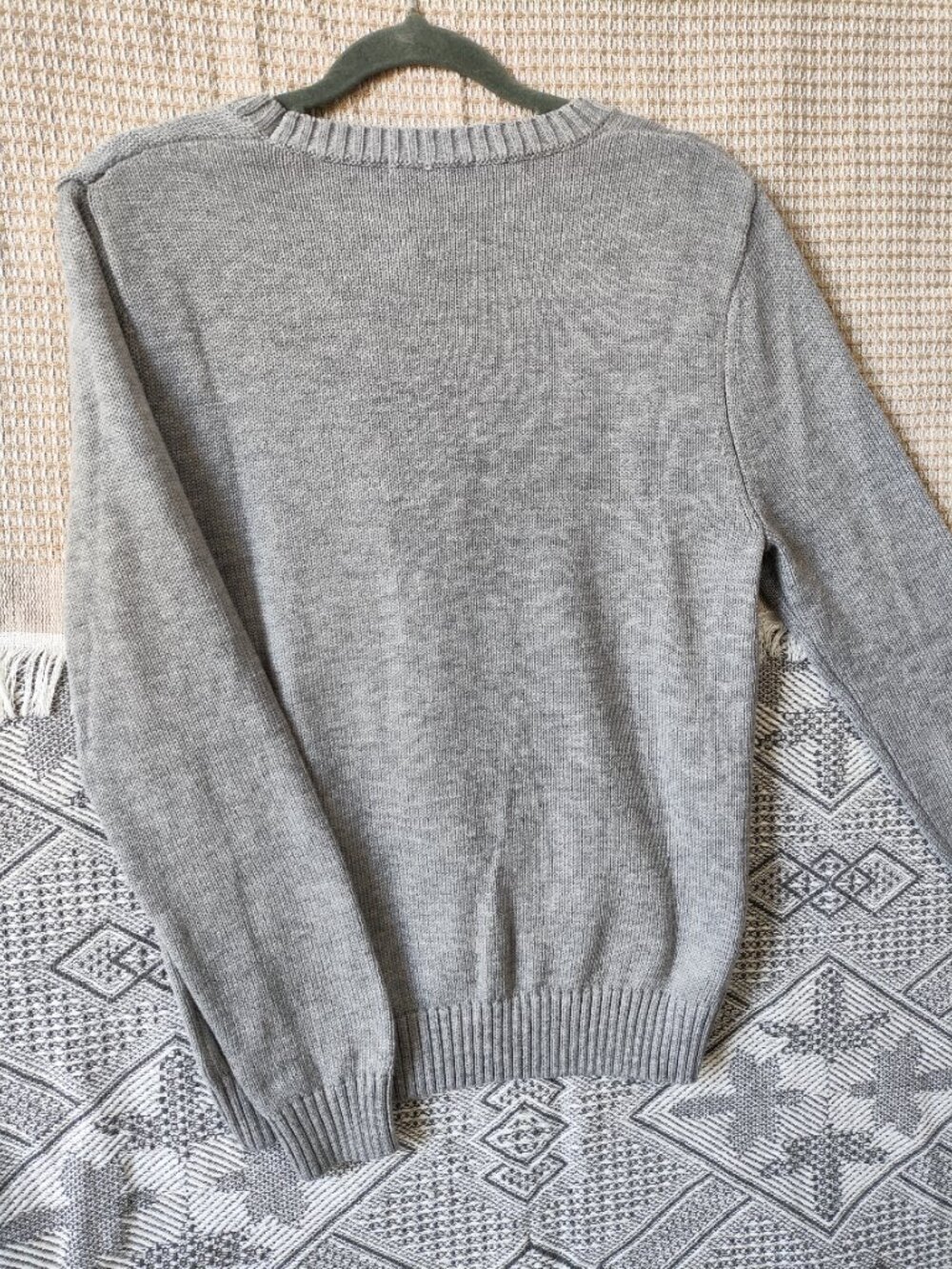 Polo Ralph Lauren Grey Polo Bear Crew Neck Sweater - Picture 9 of 9